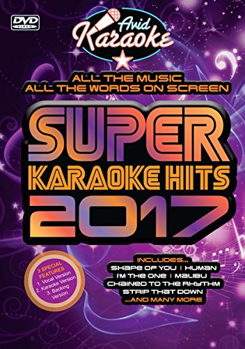 Super Karaoke Hits 2017 [DVD]