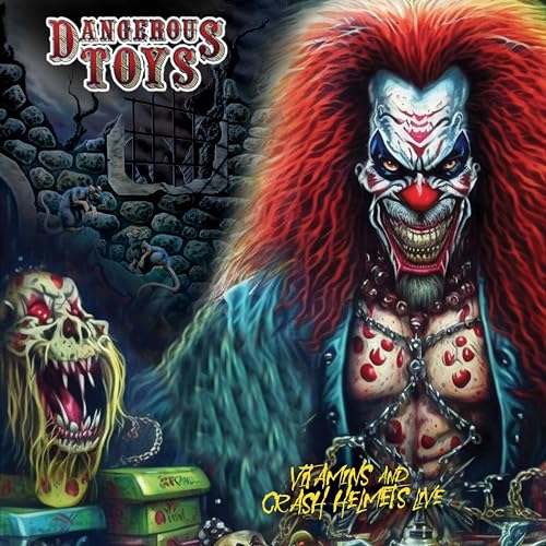 DANGEROUS TOYS - VITAMINS & CRASH HELMETS LIVE [VINYL]