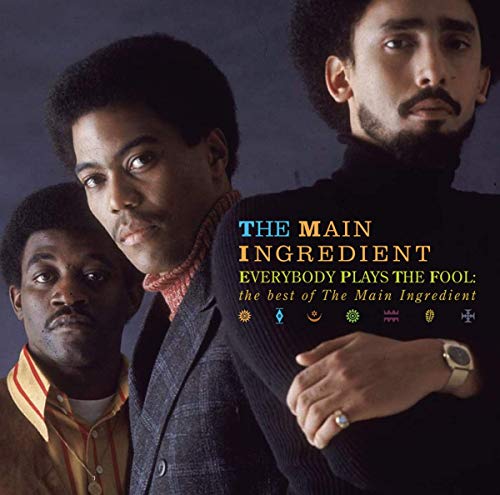 CD cover for The Main Ingredient featuring three Black musicians.