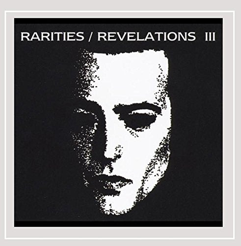 CD cover: black and white portrait of a man, partially obscured.