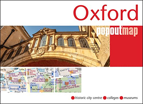 Oxford PopOut Map (PopOut Maps) - handy pocket-size Oxford city map