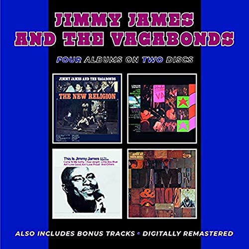 James Jimmy&thevagabonds - The New Religion / London Swings Live At The Marquee Club / This Is Jimmy James And The Vagabonds / Open Up Your Soul Plus Bonus Tracks [CD]
