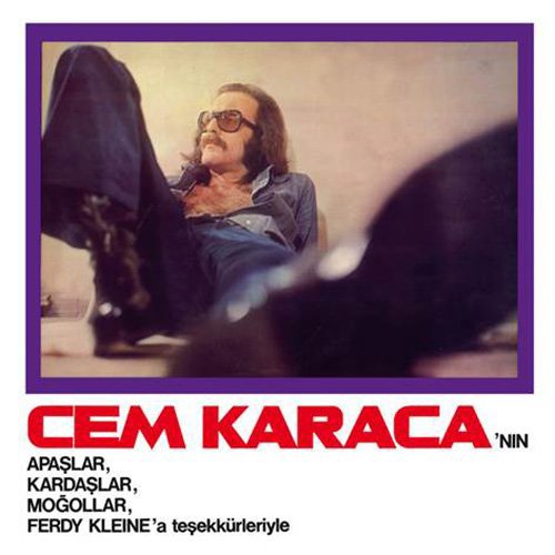 CD cover featuring a relaxed man with a mustache and jeans.