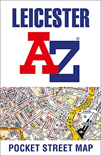 Leicester A-Z Pocket Street Map