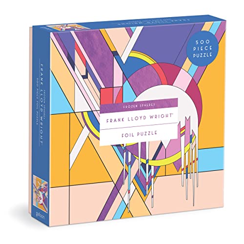 Galison 9780735376243 Frank Lloyd Wright Frozen Spheres Jigsaw Puzzle, Multicoloured