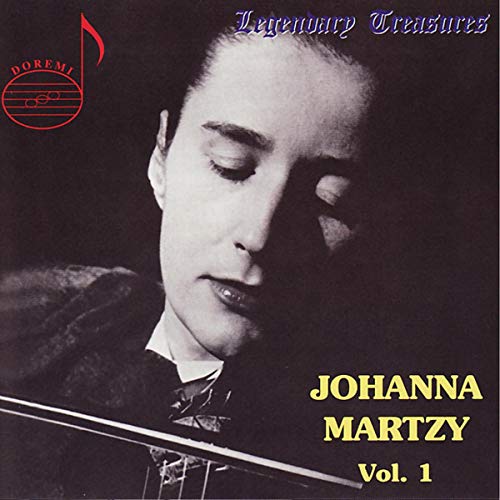 Martzy - Johanna Martzy, Vol 1 [CD]