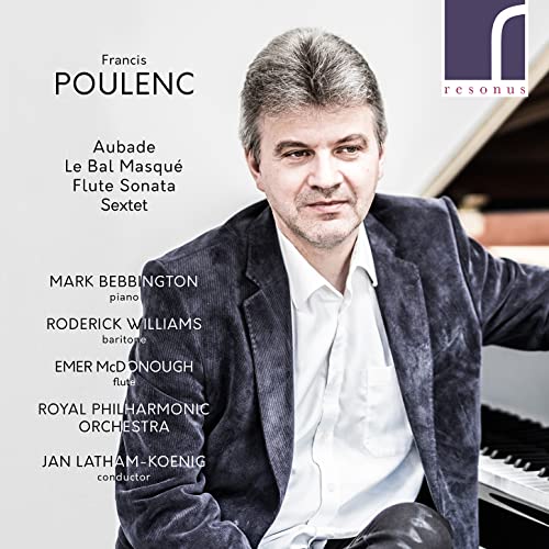 Bebbington/rpo/latham-koenig - Poulenc: Aubade, Le Bal masqué, Flute Sonata & Sextet [CD]