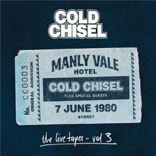 Cold Chisel album cover featuring a ticket for a 1980 Sydney concert.
