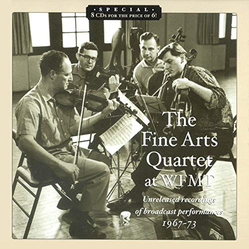 Fine Arts Quartet - The Fine Arts Quartet at WFMT (Unreleased Recordings of Broadcast Performances, 1967-73) [CD]