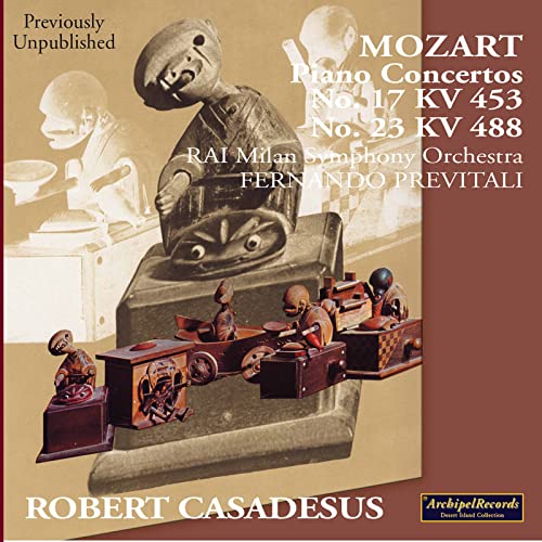 Casadesus R/rai Milan Symphony - Piano Concerto Nos. 17 & 23 [CD]