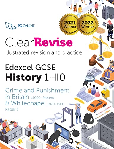 ClearRevise Edexcel GCSE History 1HI0 Crime and punishment in Britain & Whitechapel
