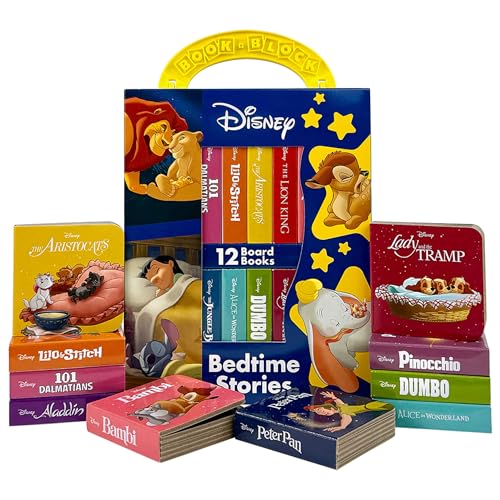 Disney Bedtime Stories 12 Board Book