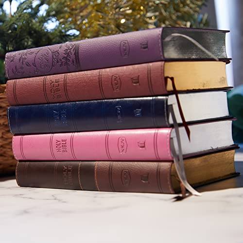 NKJV, Deluxe Gift Bible, Leathersoft, Burgundy, Red Letter, Comfort Print : Holy Bible, New King James Version