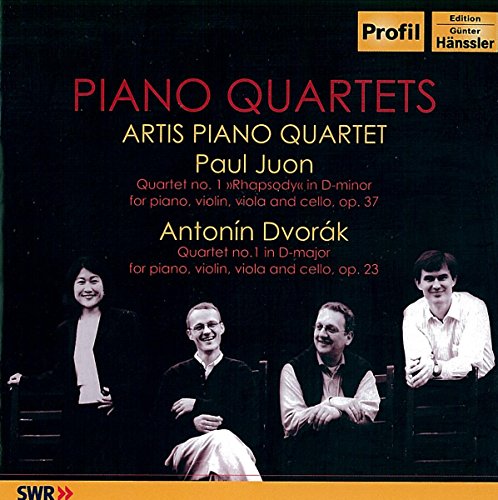 Artis Piano Quartet - DVORAK: Piano Quartet No. 1 / JUON: Piano Quartet No. 1, [CD]