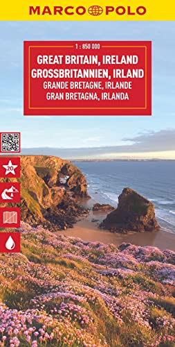 Great Britain & Ireland Marco Polo Map: Irland (Marco Polo Maps): Marco Polo Highlights