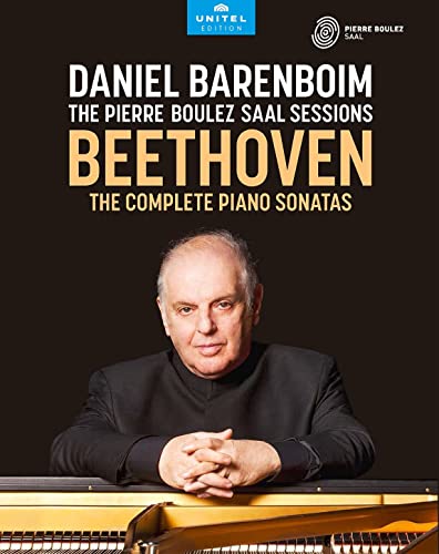 Beethoven : Intégrale Des Sonates Pour Piano. Barenboim. [BLU-RAY]
