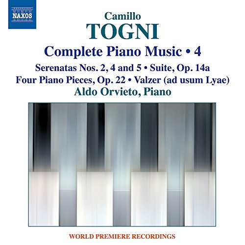Aldo Orvieto - Camilio Togni: Complete Piano Music. Vol. 4 [CD]