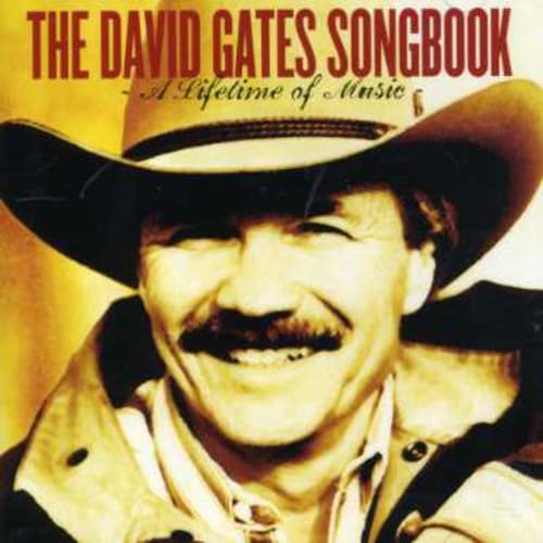 David Gates album cover, close-up of smiling man in a cowboy hat.