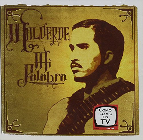 CD cover for Malverde’s “Mi Palabra” featuring a portrait of a man.
