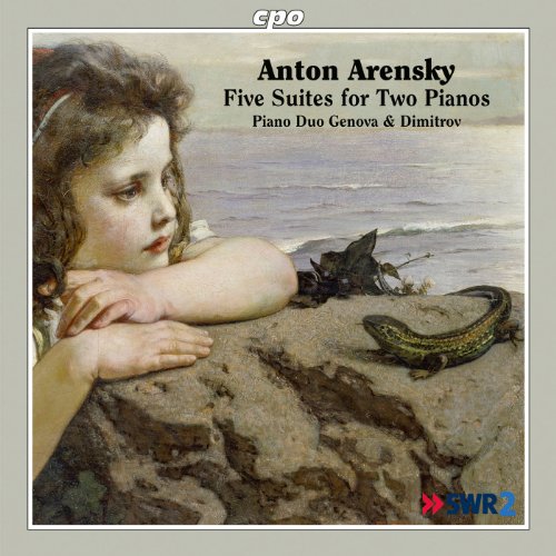 Piano Duo Genovadimitrov - Arensky: Five Suites For Two Pianos (Piano Duo Genova/ Dimitrov) (CPO: 777651-2) [CD]