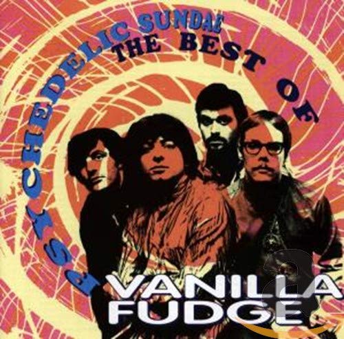 Album cover for Vanilla Fudge’s “Psychedelic Sundae” featuring band portraits.