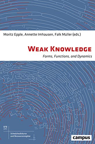 Weak Knowledge - Forms, Functions, and Dynamics (Schwachediskurse Und Ressourcenregime / Discourses of Weakness & Resource Regimes)
