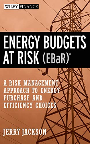Energy Budgets at Risk (Ebar): A Risk Management Approach to Energy Purchase and Efficiency Choices