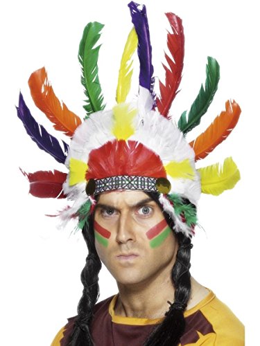 Smiffys Indian Sitting Bull Headdress
