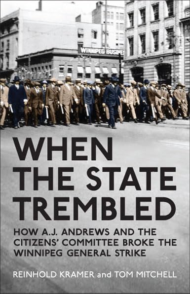 Book cover depicting a crowd and text: “When the State Trembled.”