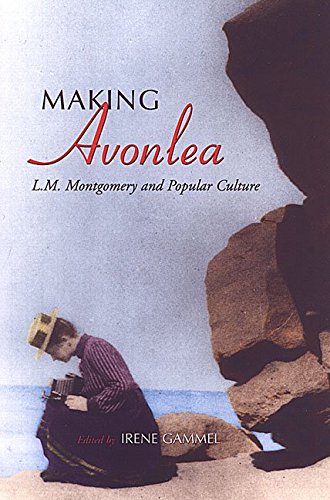 Book cover: "Making Avonlea" with a girl photographing rocks by the sea.