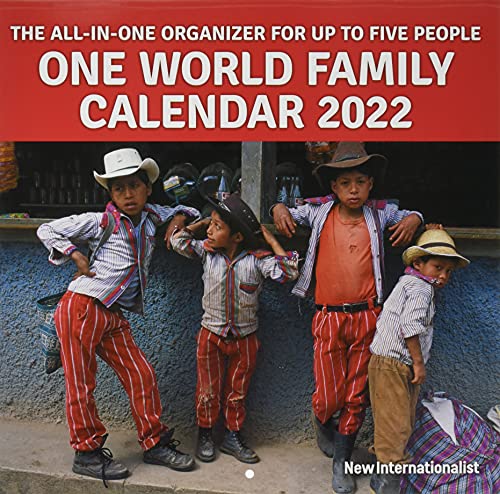 One World Family Calendar 2022: The All-in-One Organizer for up to five people