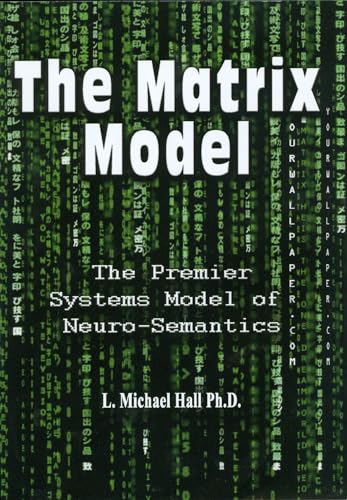 Book cover: "The Matrix Model" with green digital rain background.
