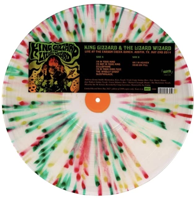 Various - Live At The Carson Creek Ranch. Austin. TX. May 2nd 2014 (Splatter Vinyl) [VINYL]