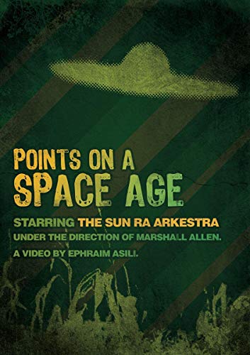 DVD cover for “Points On A Space Age” featuring a UFO and text.