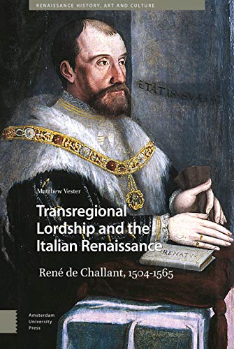 Book cover featuring a Renaissance portrait of René de Challant.