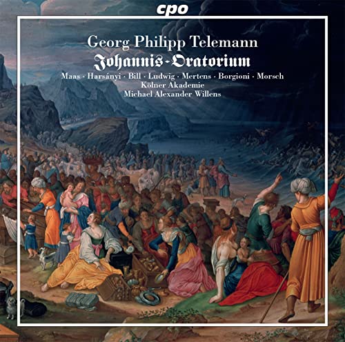 Kolner Akademie/willins - Georg Philipp Telemann: Oratorium Zum Johannisfest [CD]