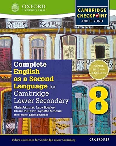 Complete English as a Second Language for Cambridge Lower Secondary Student Book 8 (Cie Checkpoint)