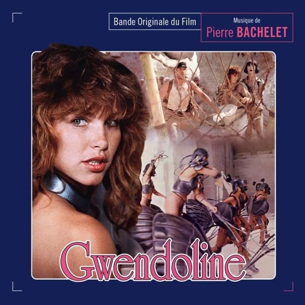 CD cover for “Gwendoline” featuring a woman and fantasy artwork.