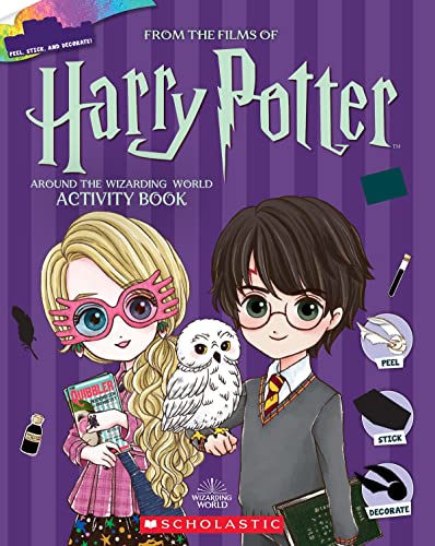 HARRY POTTER - FOIL WONDERS - AROUND THE WIZARDING WORLD ACTIVITY BOOK