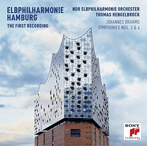 CD cover featuring the Elbphilharmonie Hamburg building against a cloudy sky.
