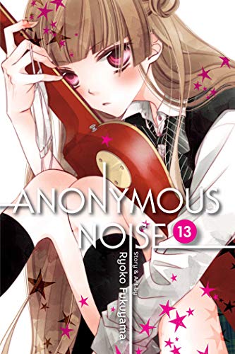 Manga cover: girl with violin, stars, and the title "Anonymous Noise 13".