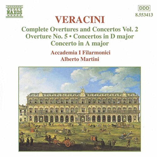 Martiniacc I Filarmonici - Veracini - Overtures & Concertos, Vol 2 [CD]