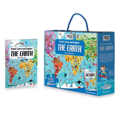 Sassi "travel, Learn And Explore The Earth" Puzzle