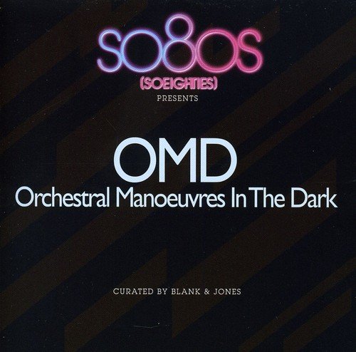 CD cover for Orchestral Manoeuvres in the Dark, with pink and white text.