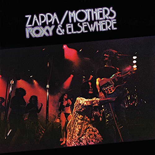 Frank Zappa album cover: stage performance with musicians and dancers.