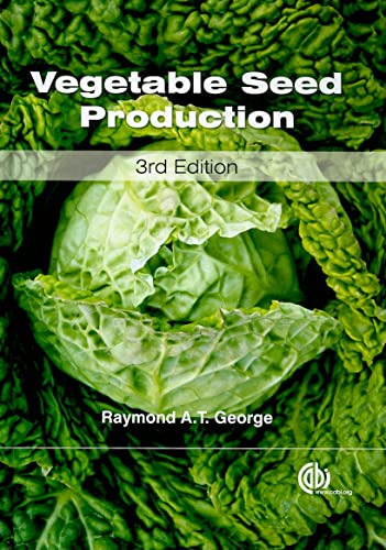 Book cover: "Vegetable Seed Production," featuring a close-up of a cabbage.