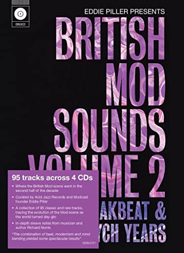 Eddie Piller Presents - Eddie Piller Presents British Mod Sounds of The 1960s Volume 2: The Freakbeat & Psych Years [CD]