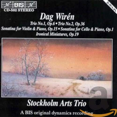 Stockholm Arts Trio - Chamber Music Vol. 1 (Stockholm Arts Trio) [CD]