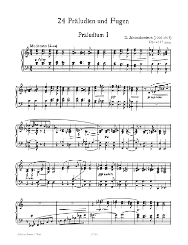 24 Preludes & Fugues Op.87 Vol.1