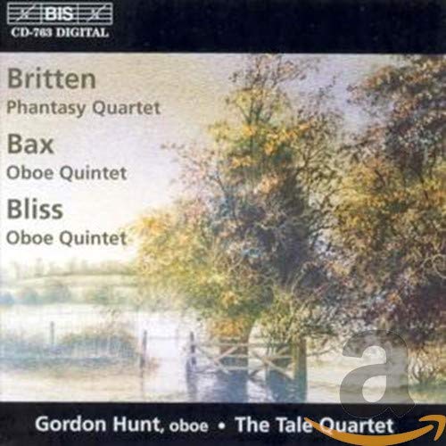 Hunttale Quartet - Britten: Phantasy Quartet / Bax: Oboe Quintet / Bliss: Oboe Quintet [CD]